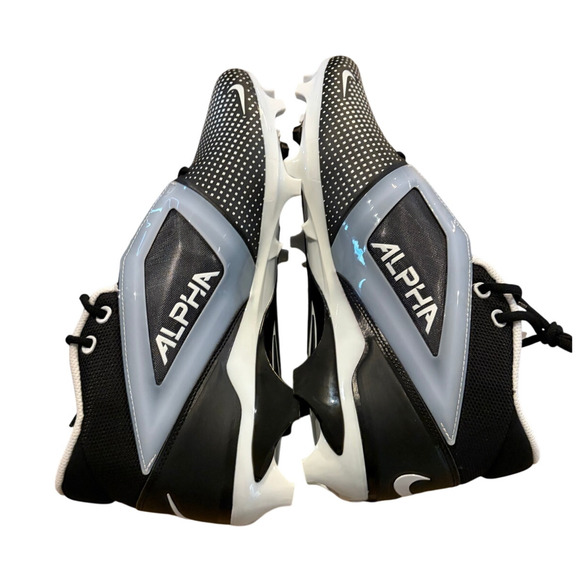 Nike Alpha Menace 4 Pro Football Cleats Black White FZ7702-005 - Men\'s Size 12 main image 8